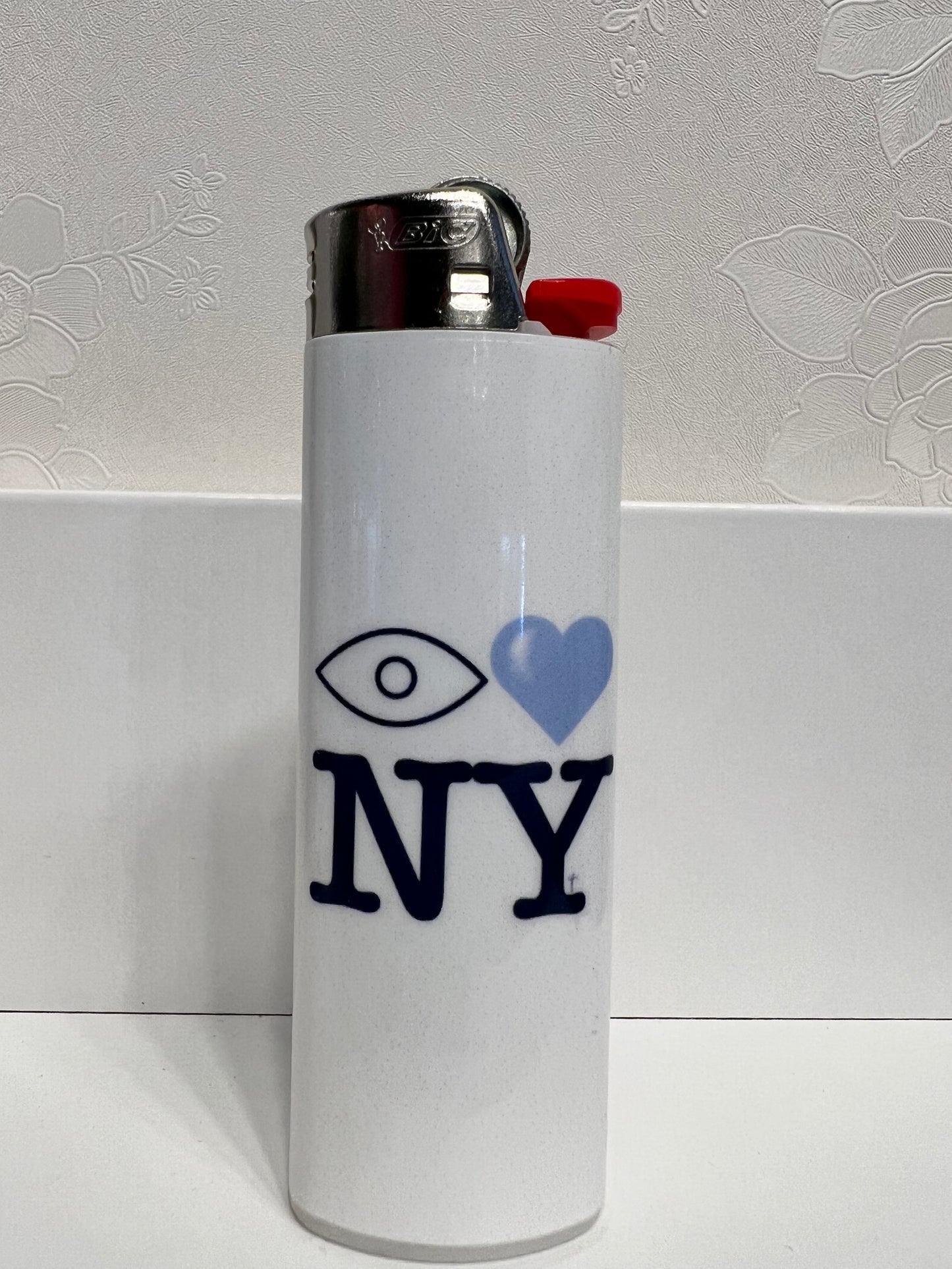 Eye Heart NY Blue Lighter