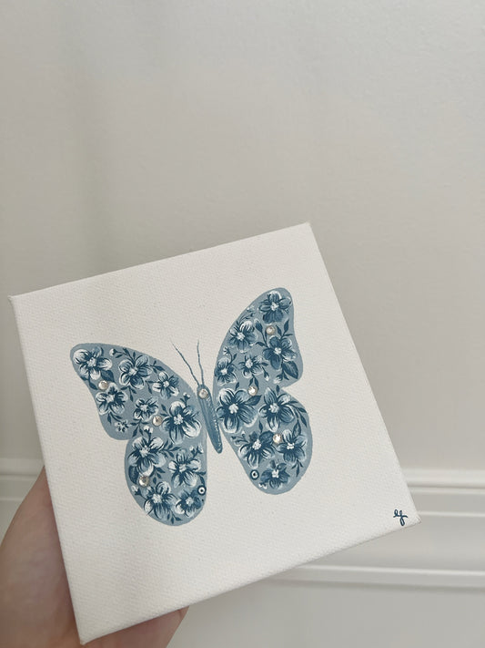 Butterfly I Mini Canvas
