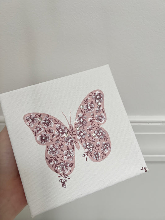 Butterfly III Mini Canvas