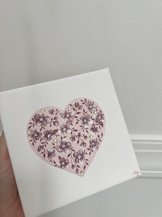 Heart II Mini Canvas