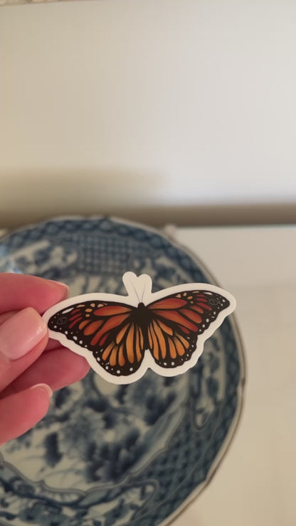 Monarch Butterfly Sticker