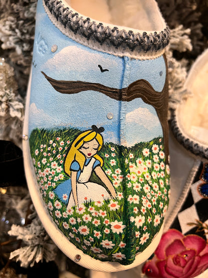 Alice in Wonderland Ugg Slippers