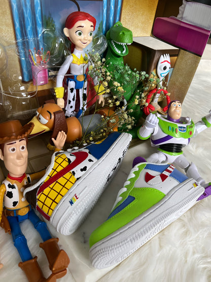 Toy Story Inspired Airfoce Sneakers