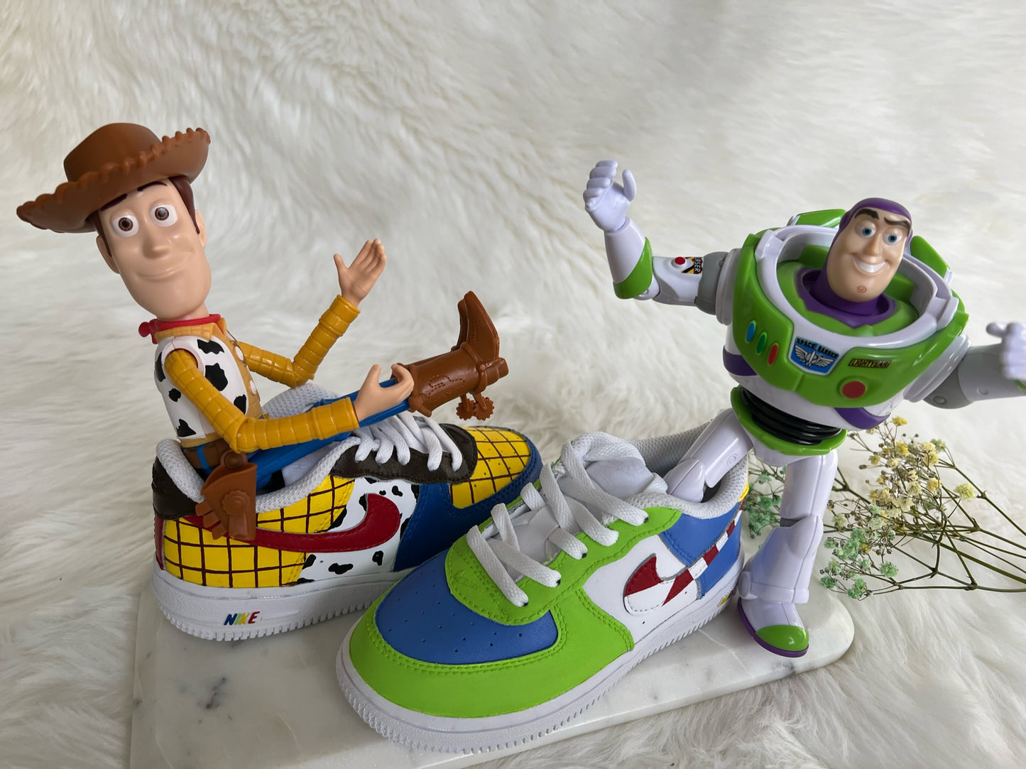 Toy Story Inspired Airfoce Sneakers