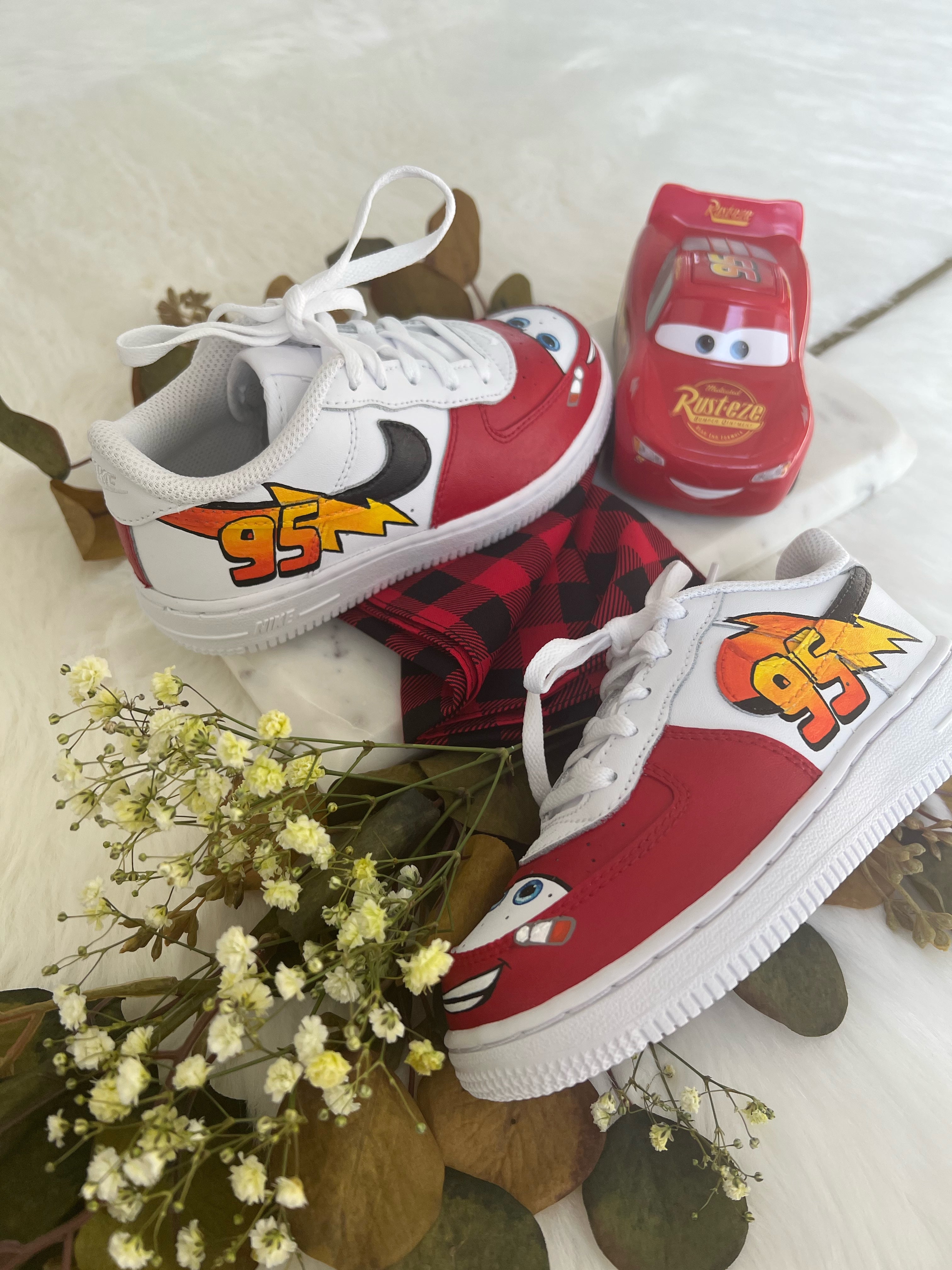 Disney Cars Inspired Airforce Sneakers