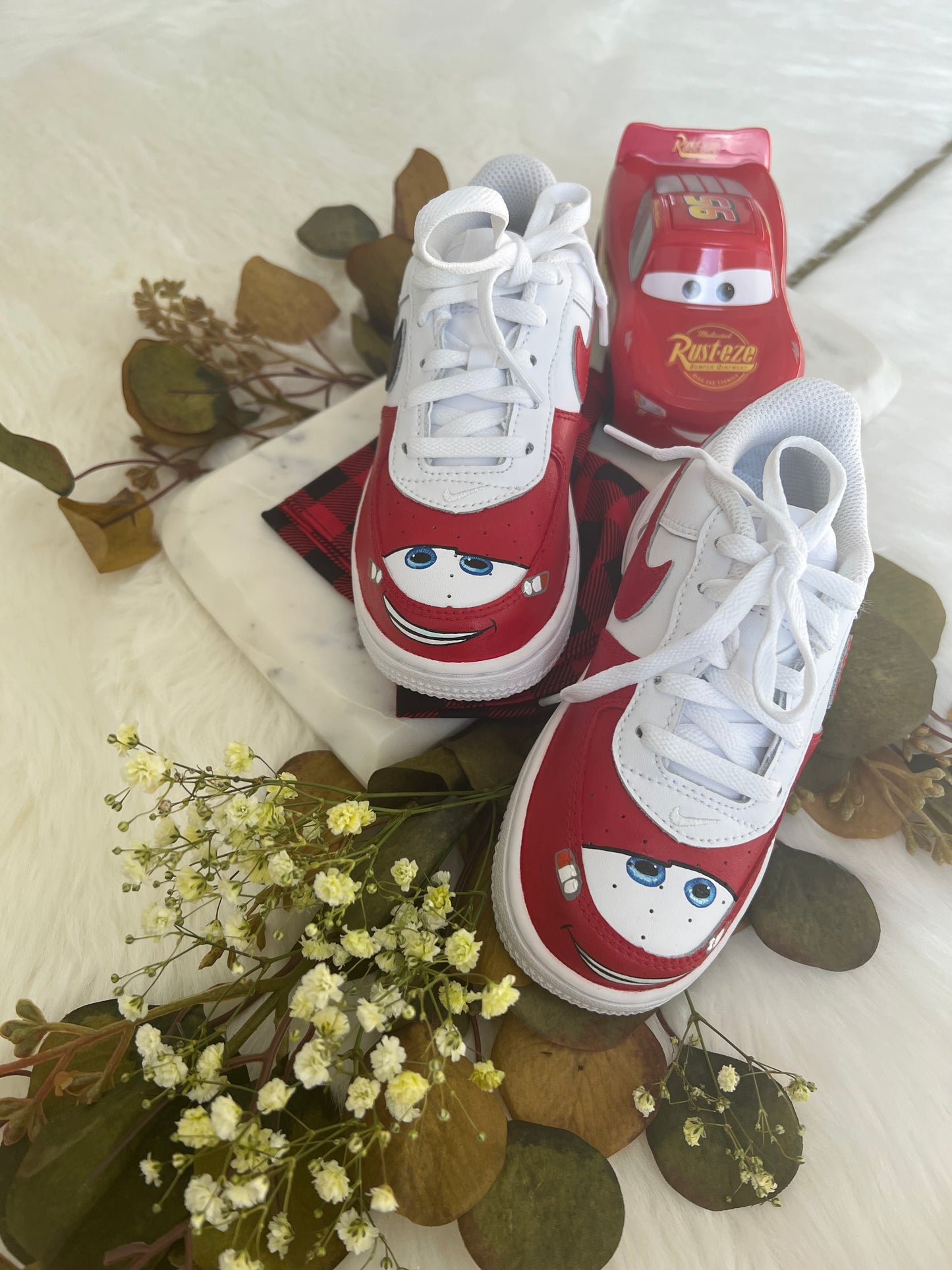 Disney Cars Inspired Airforce Sneakers
