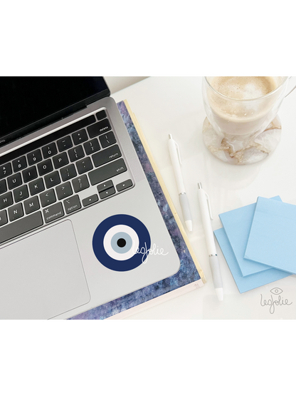 Sapphire Blue Protective Eye Sticker